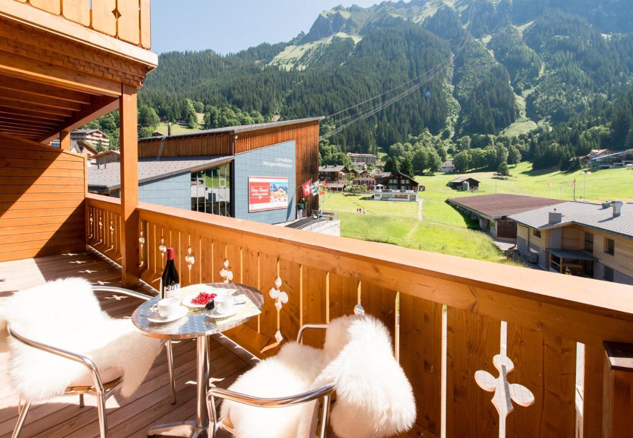 Chalet Belmont Wengen Extérieur photo